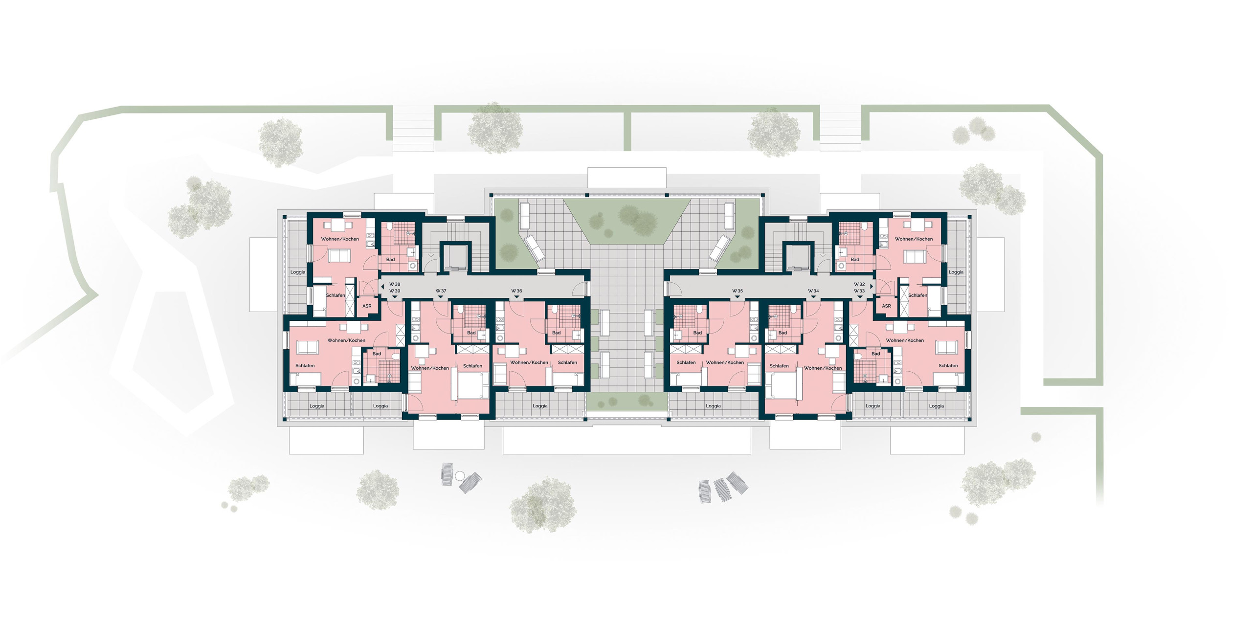 Grundriss Dachgeschoss